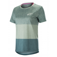 Дамско вело джърси ALPINESTARS Stella Alps 8 Short Sleeve TEAL/PETROL