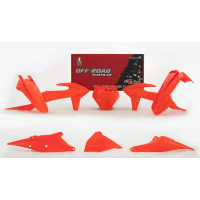 Комплект пластмаси RACETECH Plastic Kit Neon Orange KTM SX/SX-F 19-23