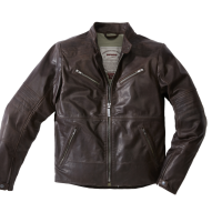 Кожено мото яке SPIDI GARAGE BROWN
