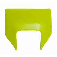 Маска за фар RACETECH Front Plate Neon Yellow Husqvarna FE/TE 2020