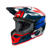 Мотокрос каска O'NEAL 3SERIES RIDE BLUE/WHITE/RED V.26
