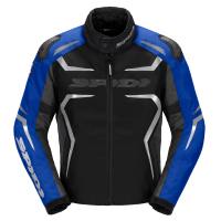Текстилно мото яке SPIDI RACE-EVO H2OUT Black/Blue/Silver