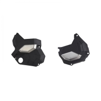 Комплект протектор за капака на двигателя POLISPORT KAWASAKI Z650 - KIT ENGINE COVER PROTECTOR BLACK - 2017-2023 MODELS