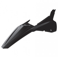 Заден калник със страничен панел Polisport BETA RR250/300 2ST 350/400/450 4ST - 2020-21 Black