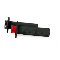 Ръкохватки RACETECH R20 Lock On Grips Half Waffle BETA 21 (Black)