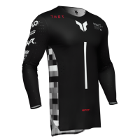 Мотокрос джърси THOR SPORTMODE RIOT BLACK/RED