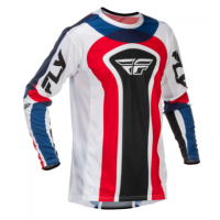 Мотокрос блуза FLY RACING Lite Glory Special Edition - Red/White/Blue