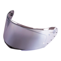 Иридиум визьор за каска O'NEAL CHALLENGER V.25 SILVER MIRROR