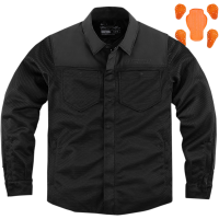 Мото риза ICON UPSTATE RIDING SHIRT BLACK
