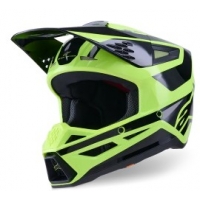 Мотокрос каска ALPINESTARS SM3 HEAT YEL/BLACK