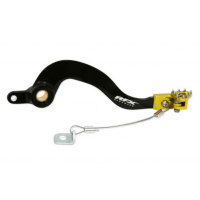 Заден лост за спирачка RFX Pro ST Rear Brake Lever (Black/Yellow) - Suzuki RM125