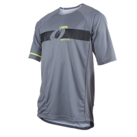 Вело тениска O'NEAL PIN IT V.22 GRAY/NEON YELLOW