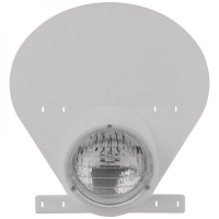 Фар POLISPORT Headlight with Halogen Bulb White