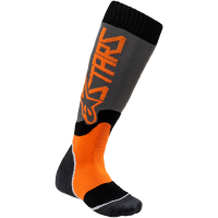 Детски чорапи ALPINESTARS YTH MX PLUS2 GREY/ORANGE