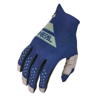 Мотокрос ръкавици O'NEAL PIN IT SLIP ON BLUE/GREEN V.26