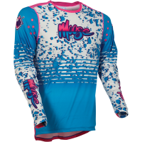 Мотокрос блуза MOOSE RACING AGROID WHITE/PINK/BLUE