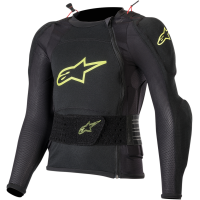 Детска ризница ALPINESTARS Bionic Plus BLACK/YELLOW