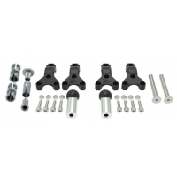 Монтажен комплект за протектори за кормило RACETECH HP3 Handguards Mounting Kit - Ø22/28,6mm