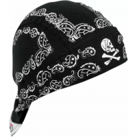 Кърпа за глава FLYDANNA  BLACK PAISLEY