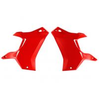 Пластмасови капаци за радиатор RACETECH T7 Revolution Radiator Covers Yamaha Tenere 700 19-24 (Red)