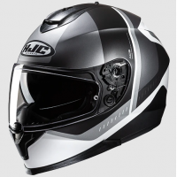 Каска HJC C70N ALIA BLACK/WHITE/GRAY