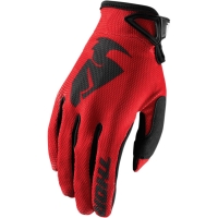 Детски мотокрос ръкавици THOR YOUTH SECTOR RED/BLACK