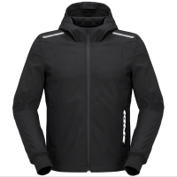 Мото суитшърт SPIDI HOODIE ARMOR LIGHT BLACK