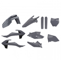Пластмасов MX Replica кит POLISPORT за KTM SX/ SX-F/ XC-F Nardo Grey