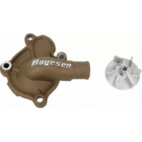 Комплект капак на водната помпа и работно колело BOYESEN COVER/IMP WAT PUMP CRF250 Magnesium