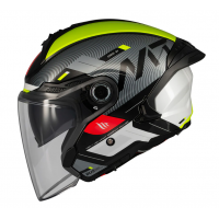 Скутер каска MT COSMO SV SILENCE B3 YELLOW GLOSS