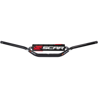 Кормило SCAR HANDLEBAR X2 за KAWASAKI VILLO BLACK/WHITE