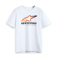 Мото тениска ALPINESTARS SS CSF ALIGNED WHITE