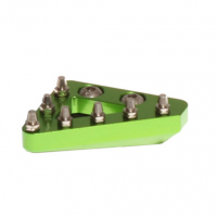 Резервен връх за лост за спирачка RFX Pro Replacement CNC Solid Rear Brake Lever Tip (Green)